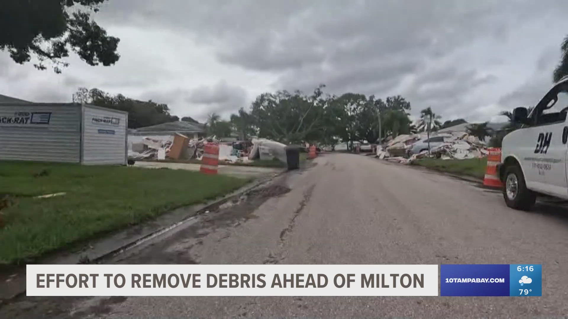 With residents still cleaning up from Helene, here's what to do with debris ahead of Hurricane Milton.