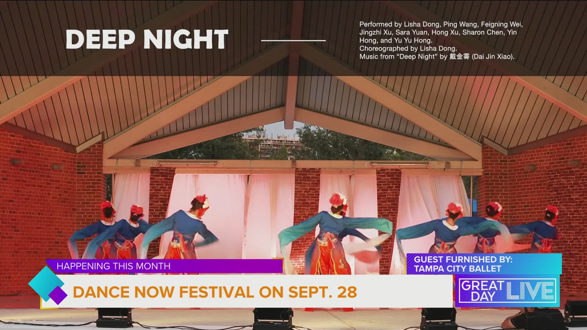 It’s a celebration of dance at the Dance Now Festival! From traditional to modern, dances from multiple cultures will be performed at this free festival.