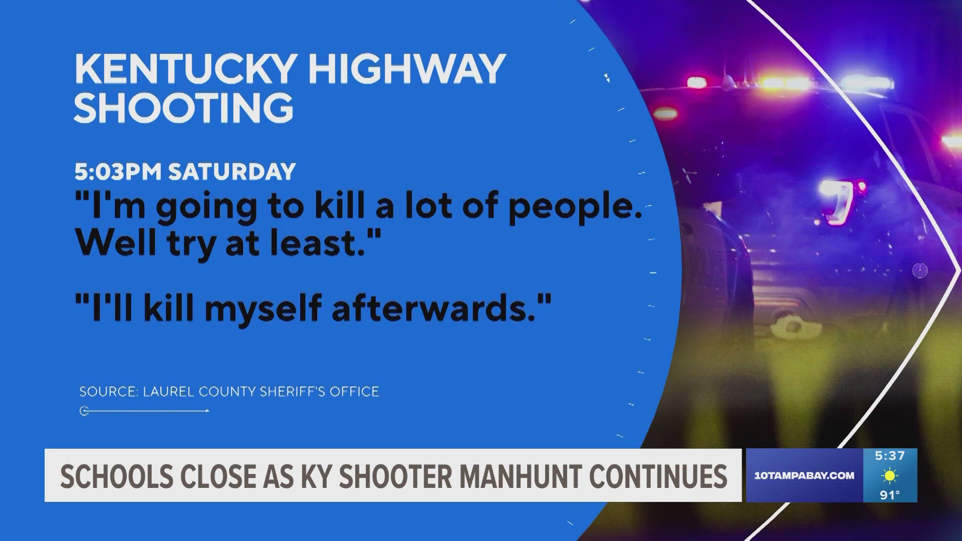 Police believe the attacker planned the shooting for that location because it is very remote and the terrain is hilly, rocky and hard to navigate.