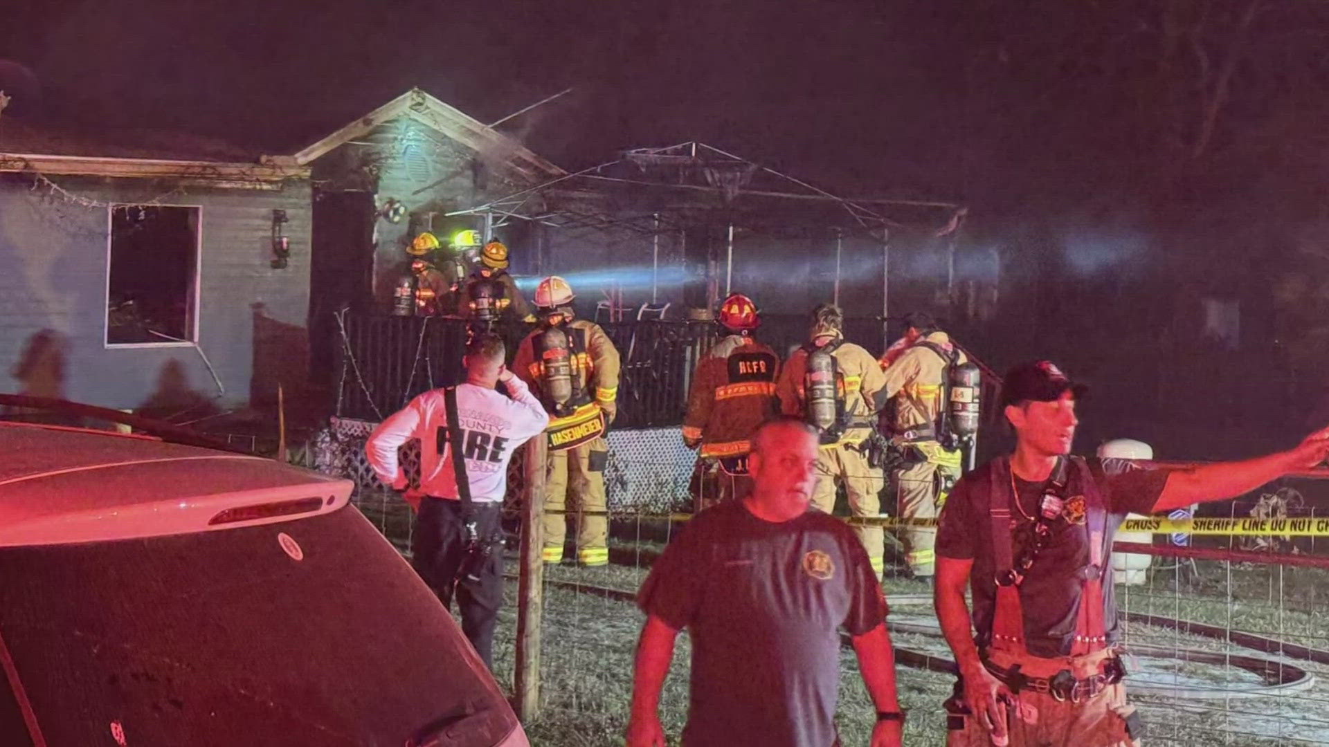 The cause of the fire is under investigation.