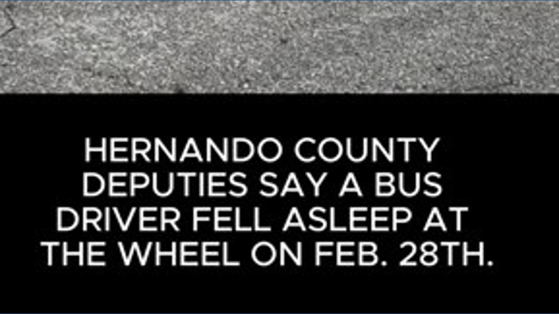Deputies: Bus crashes into utility pole after driver falls asleep at ...