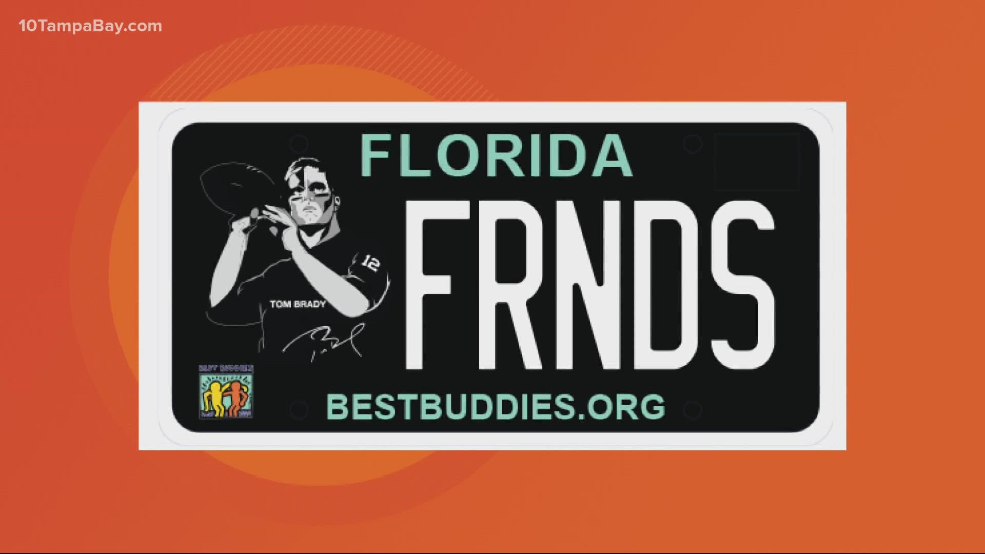 The license plate is available to registered Florida automobiles only.