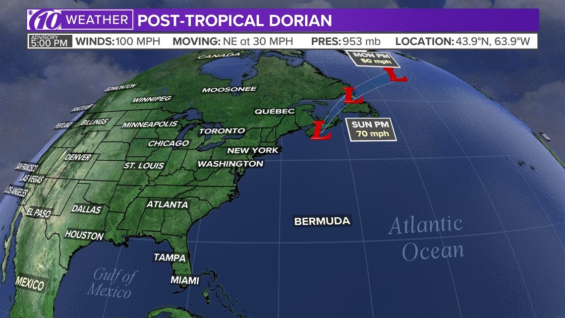 Hurricane hunters spot 'stadium effect' inside Dorian's eye amid