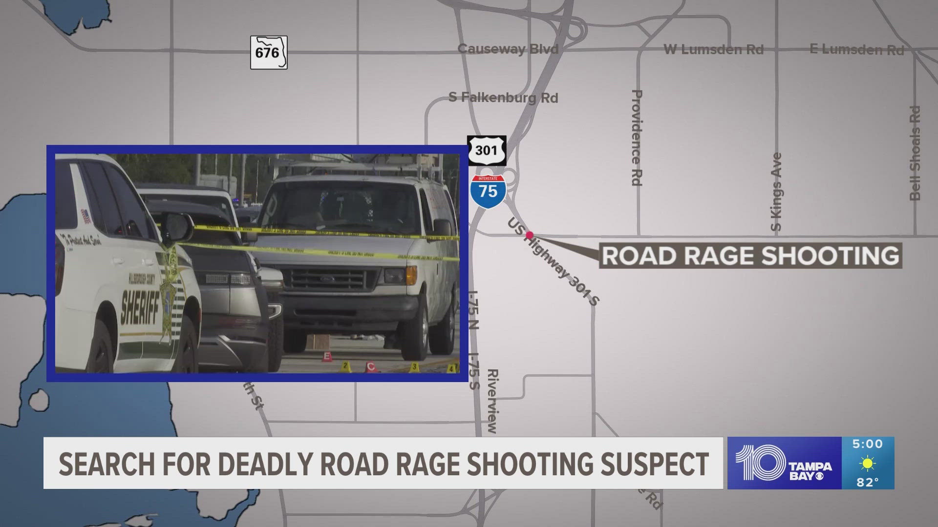 Deputies found the man with wounds to his upper body and he was taken to Brandon Regional Hospital, where he eventually died from his injuries.