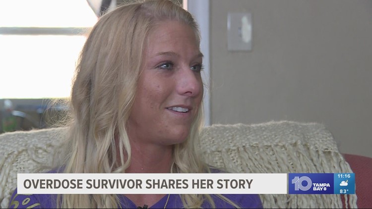 Tampa Bay woman shares her overdose survival and recovery story