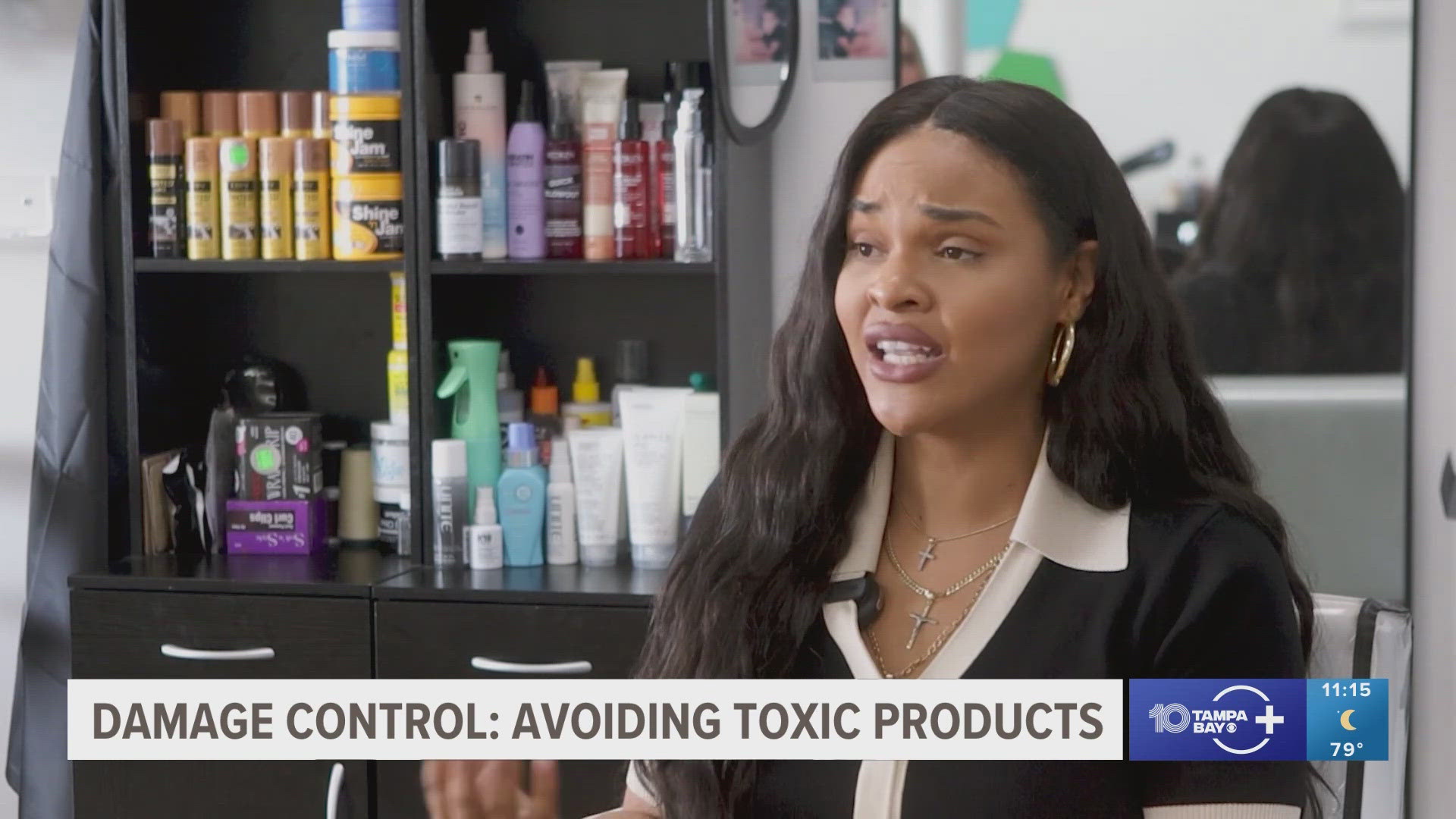 “I think it's up to us to try to educate our clients since we know now,” salon owner Brittnay Roller said. 