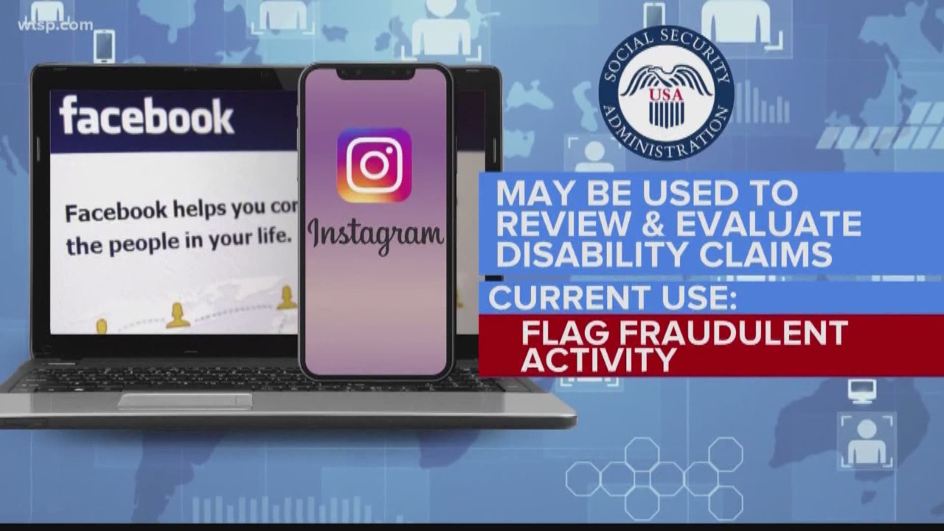 Federal officials are looking into how to use social media posts to monitor for fraud.