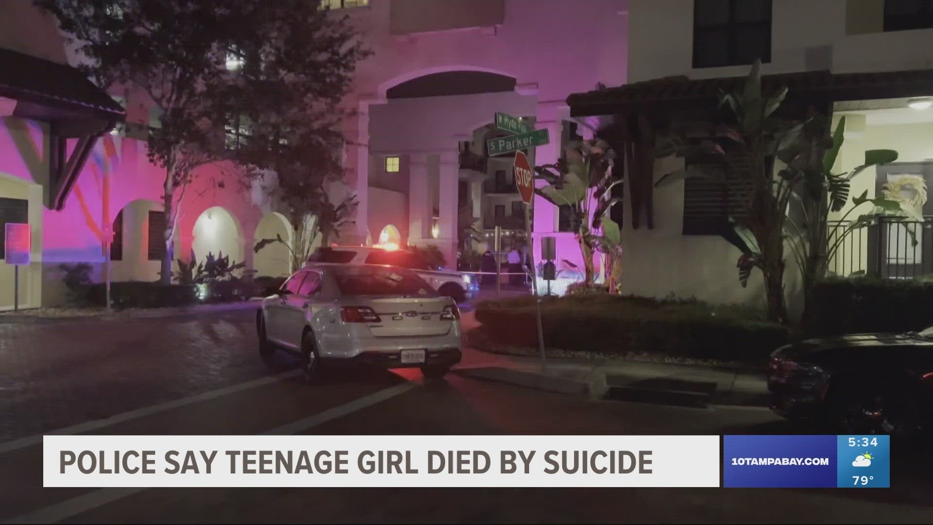Teenage girl found dead near Bayshore Boulevard may have taken her own  life, police say
