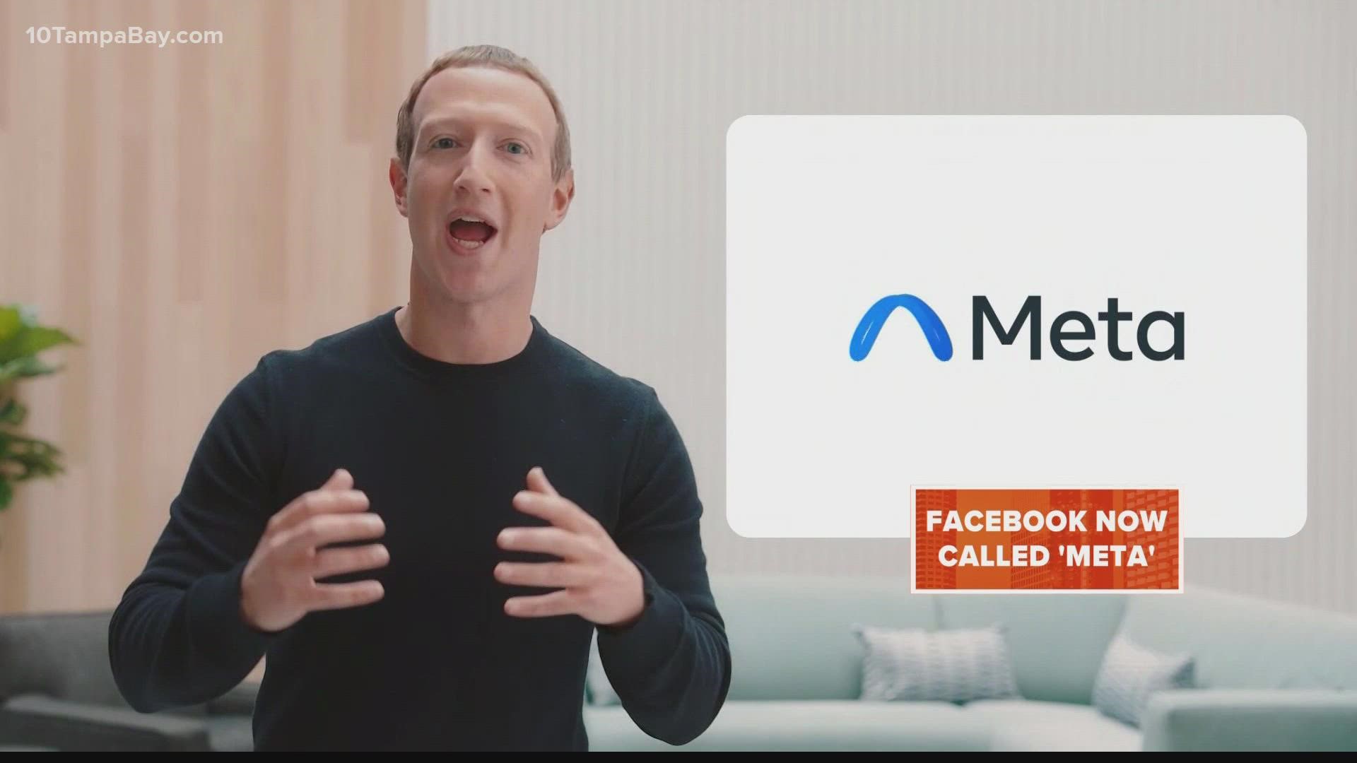 Embattled Facebook to rebrand as 'Meta' to emphasize virtual reality vision