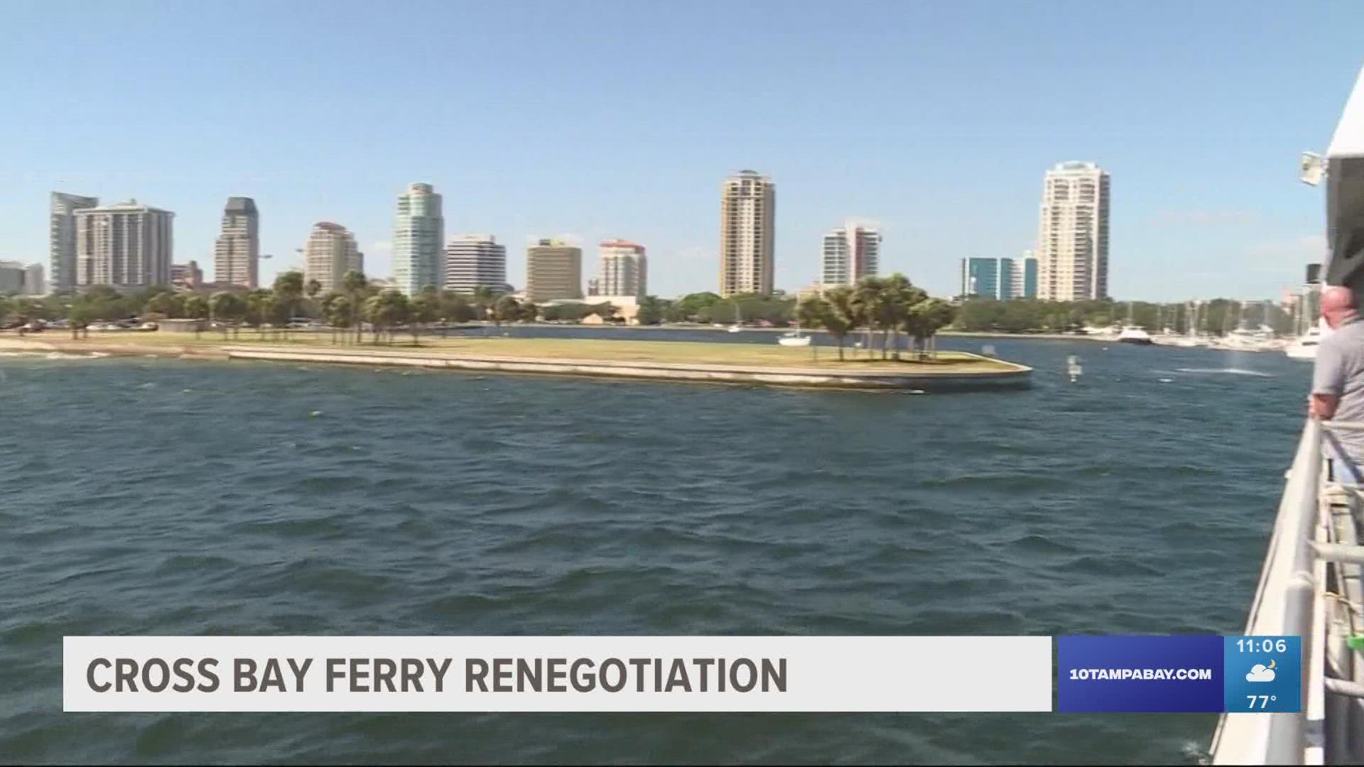 "We received a lot of emails from people that support the ferry. We support the ferry too – that’s not the question," Pinellas Co. Administrator Barry Burton said.