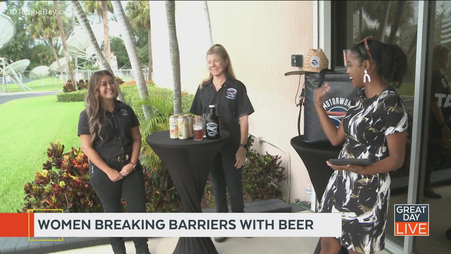 Women breaking barriers with beer