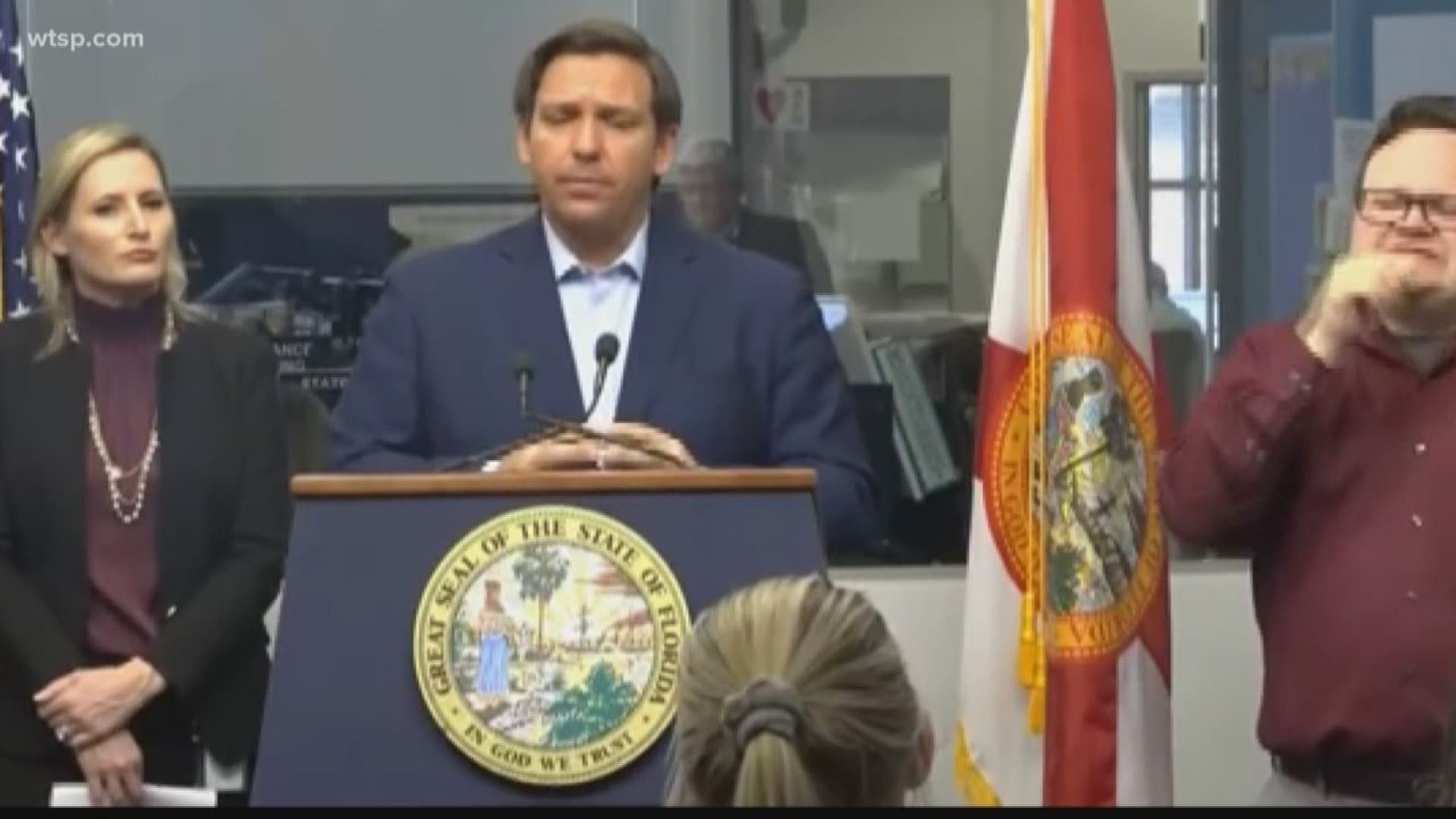 Florida Governor Ron DeSantis is cracking down on who can visit nursing homes in the state as a way to help combat the spread of COVID-19, the coronavirus.