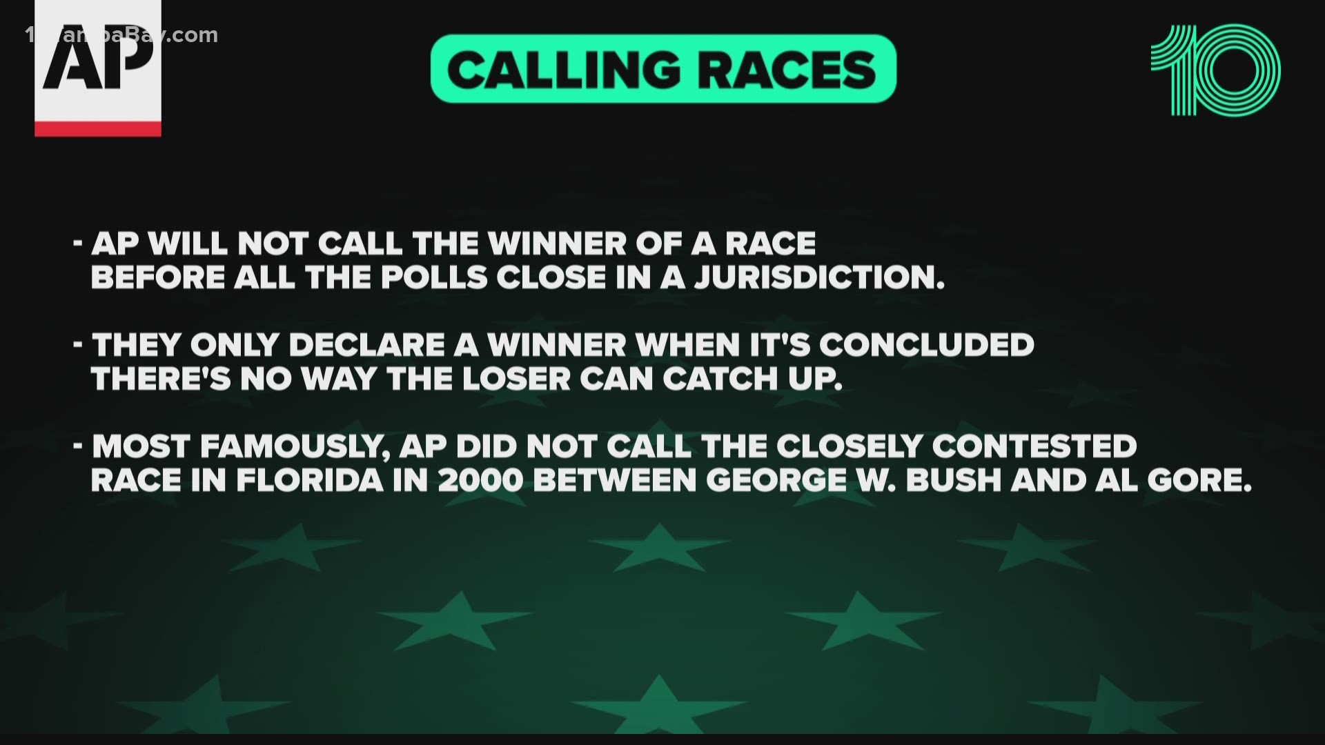 The Associated Press will declare winners in some 7,000 races. To do so, AP relies on a 50-state network of local stringers who have trusted relationships with count