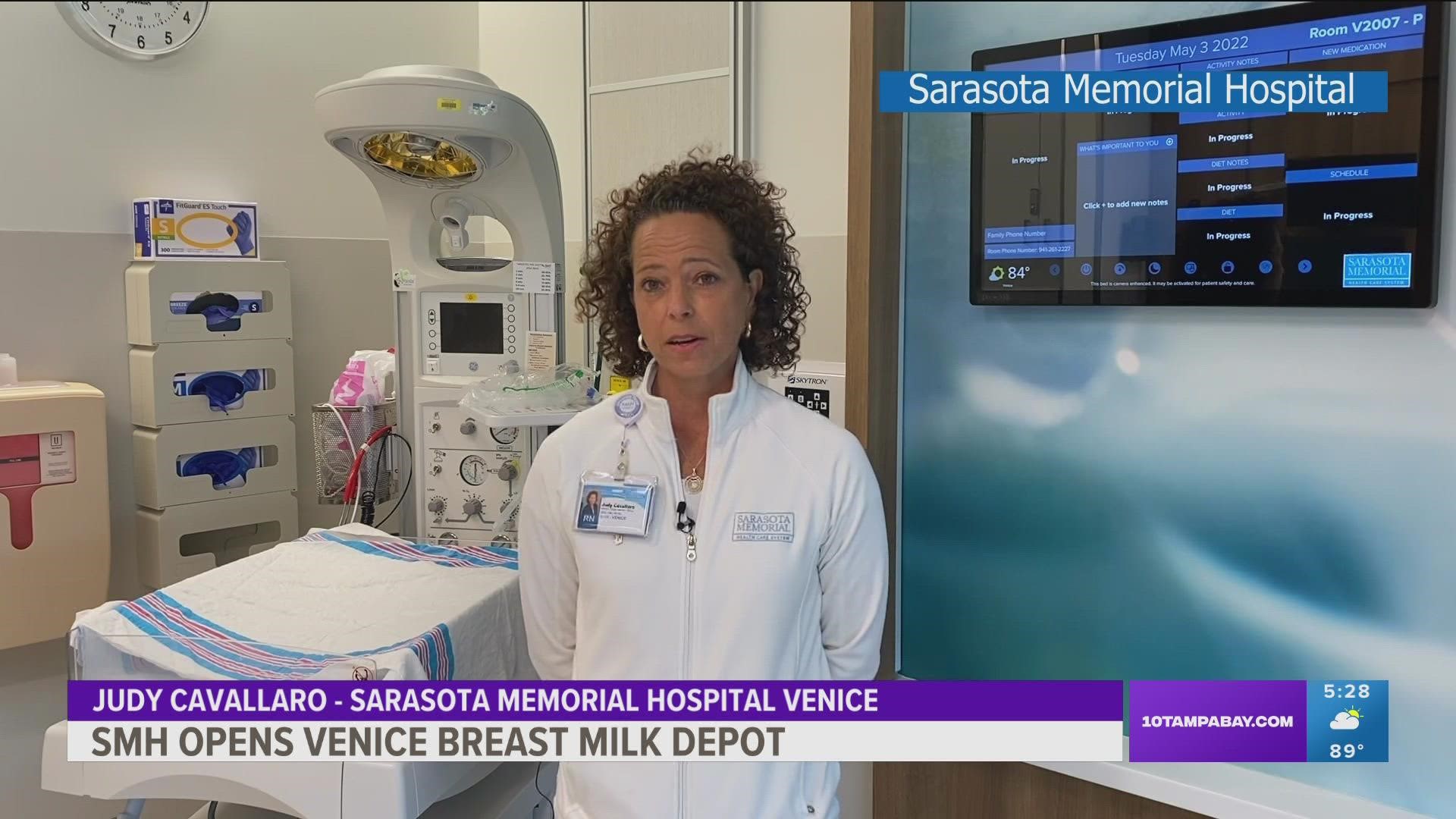 Sarasota Memorial Hospital set up its first Milk Depot in 2015 to enhance maternity care and has since provided more than 62,000 ounces of breast milk.