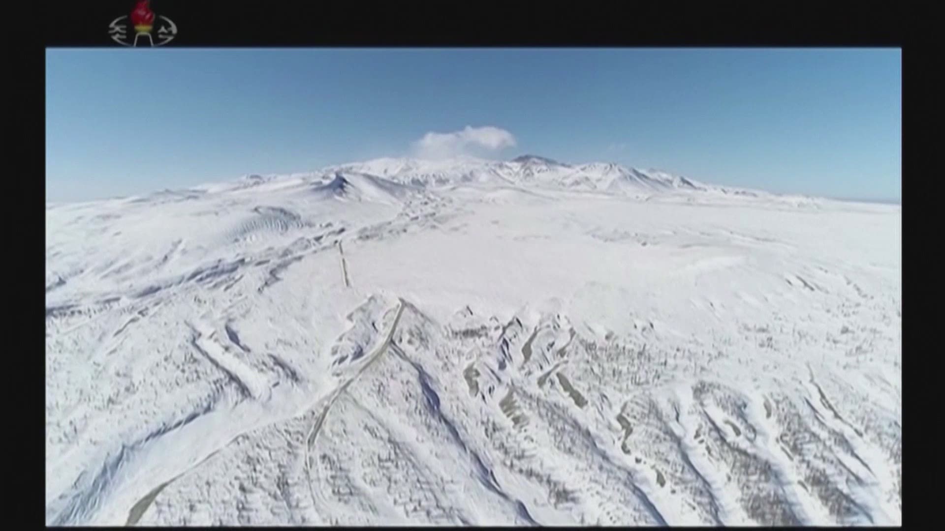 North Korean TV has released video of Kim Jong Un's most recent horseback ride around Mount Paektu, a volcanic peak legendary for Koreans in both North and South.