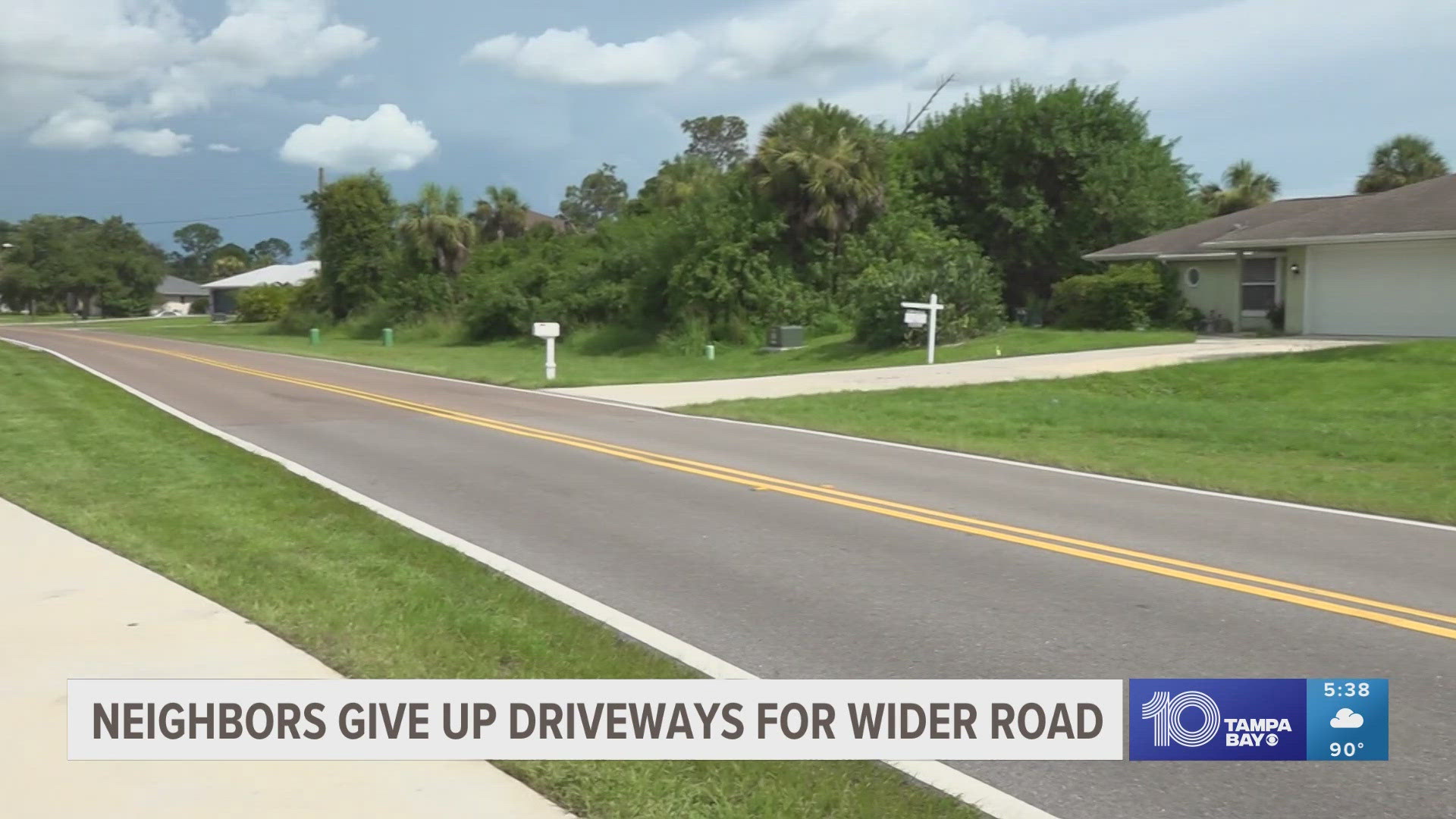 Houses along Price Boulevard hope the widening project will make it easier for them to leave their houses.