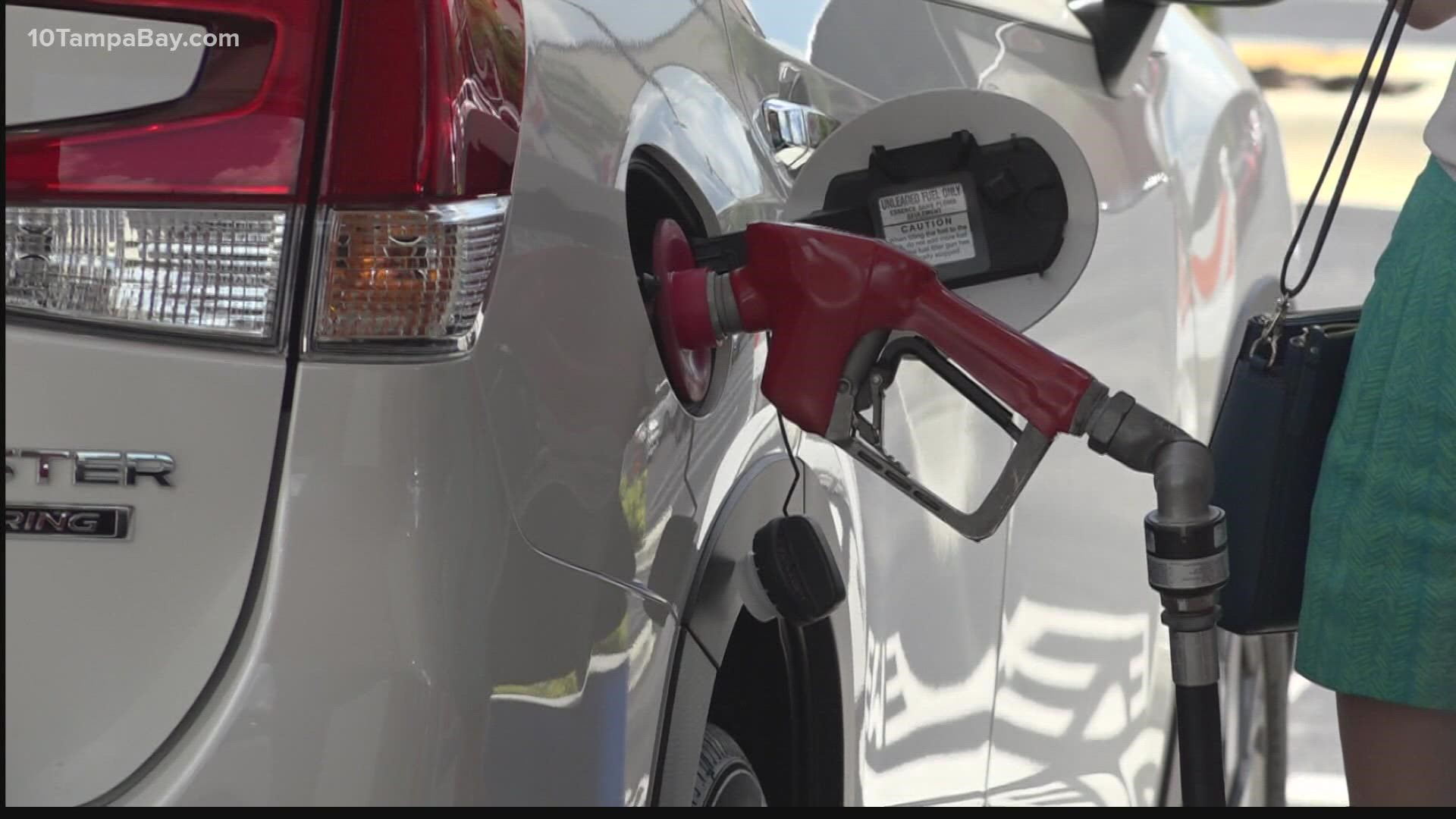 If passed by the Florida Legislature, Floridians would see a 25-cent decrease at the pump, the governor said.