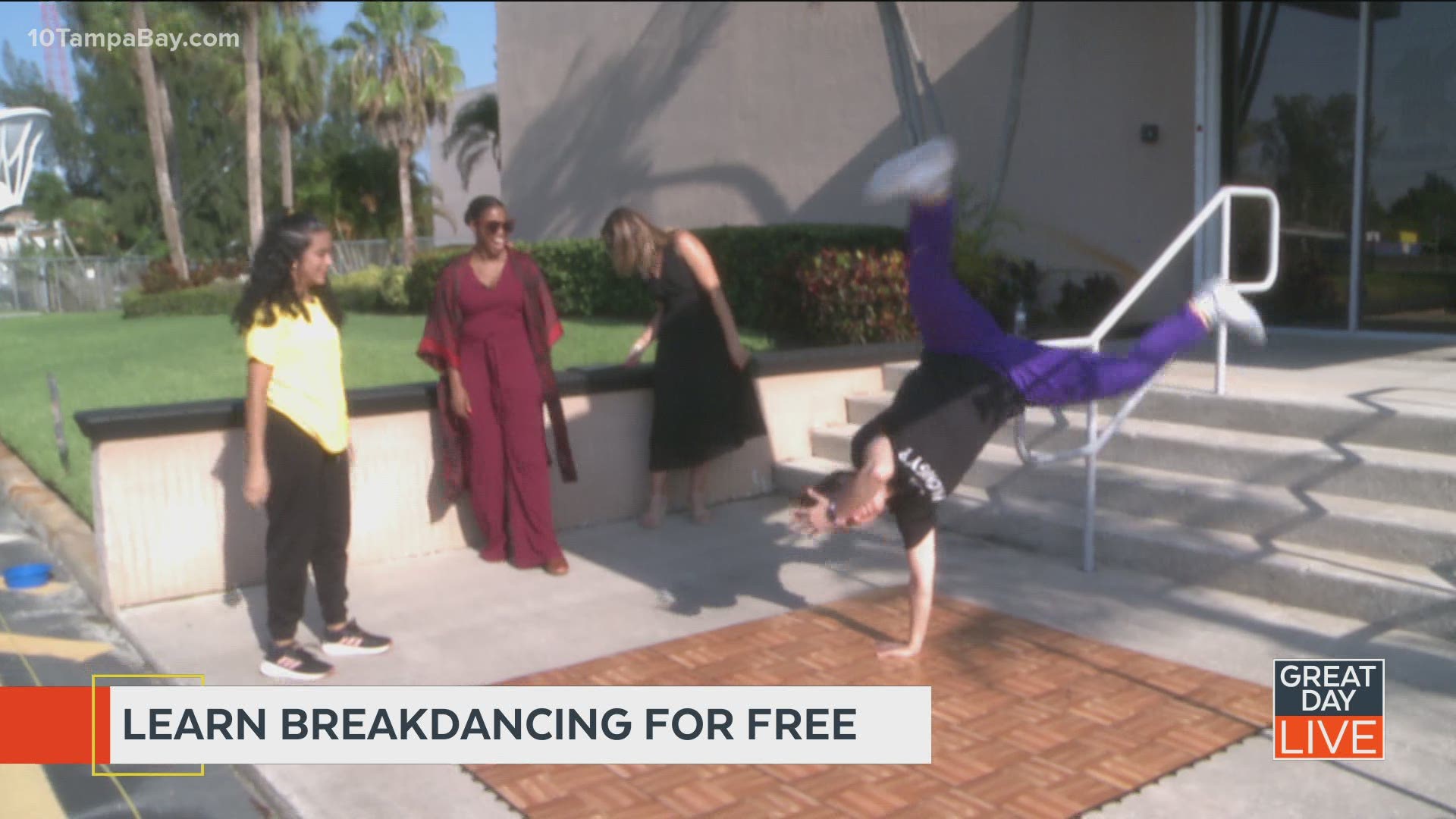 Learn to breakdance for free