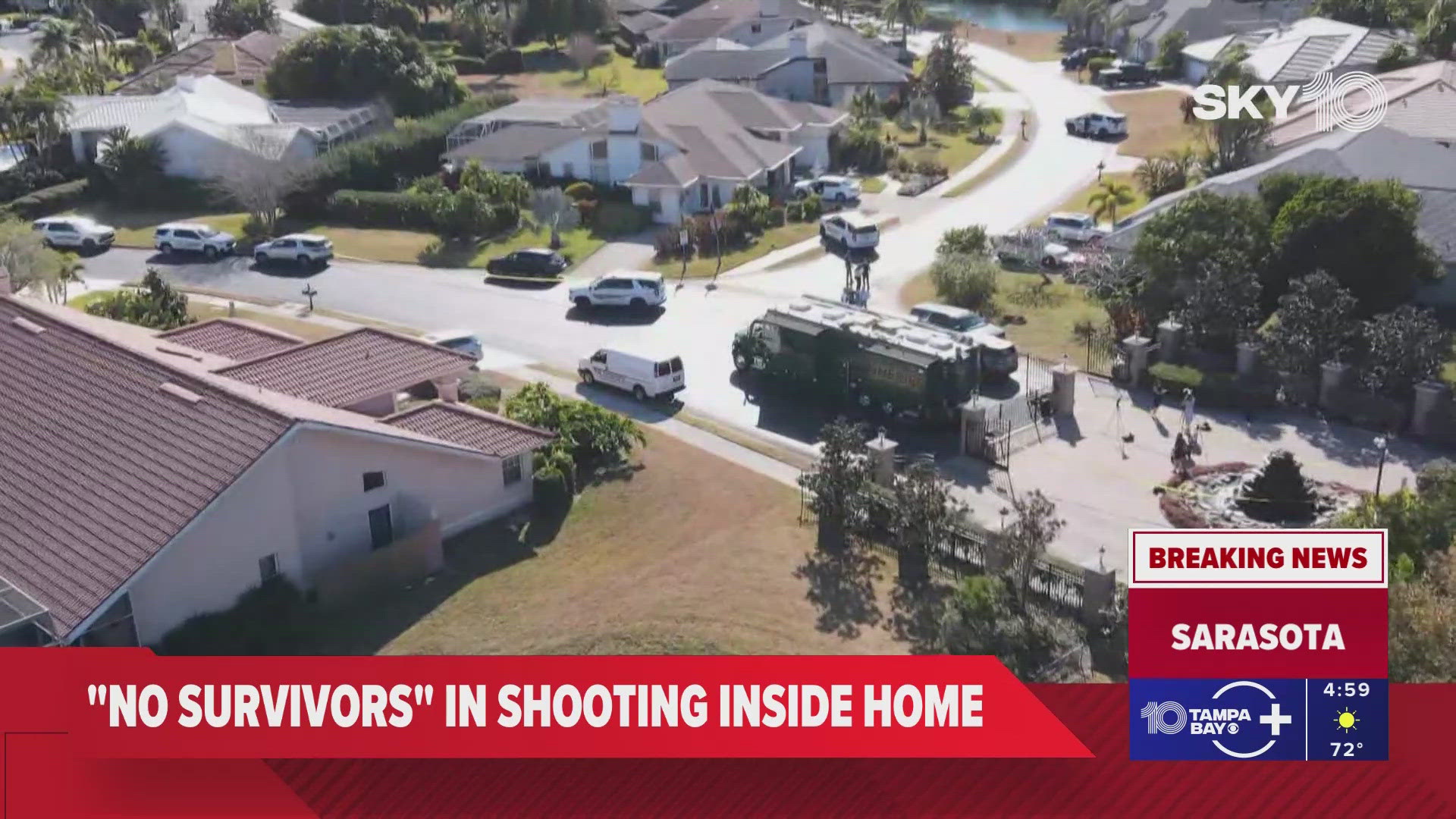 Multiple dead in shooting at Sarasota home, according to deputies ...