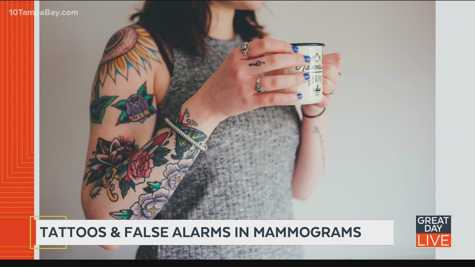 Tattoos and false alarms in mammograms