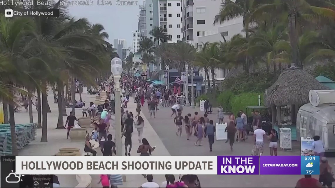 Hollywood beach shooting update: 2 released from hospital, police still trying to make arrests