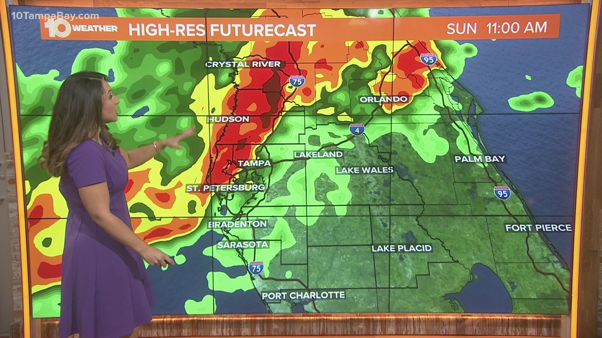 Tampa Bay Severe Weather Thunderstorm Watch Issued Wtsp Com