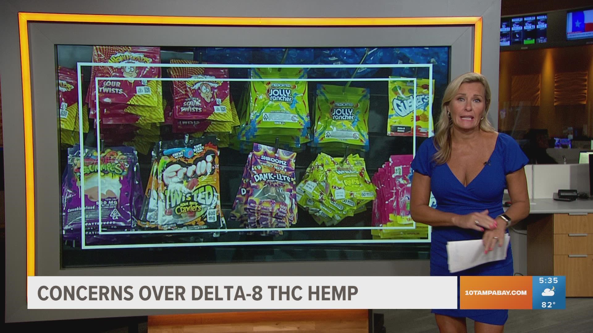 Delta-8 THC is being sold in hundreds of stores across the Tampa Bay area.