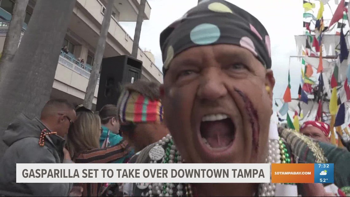 Gasparilla set to take over downtown Tampa