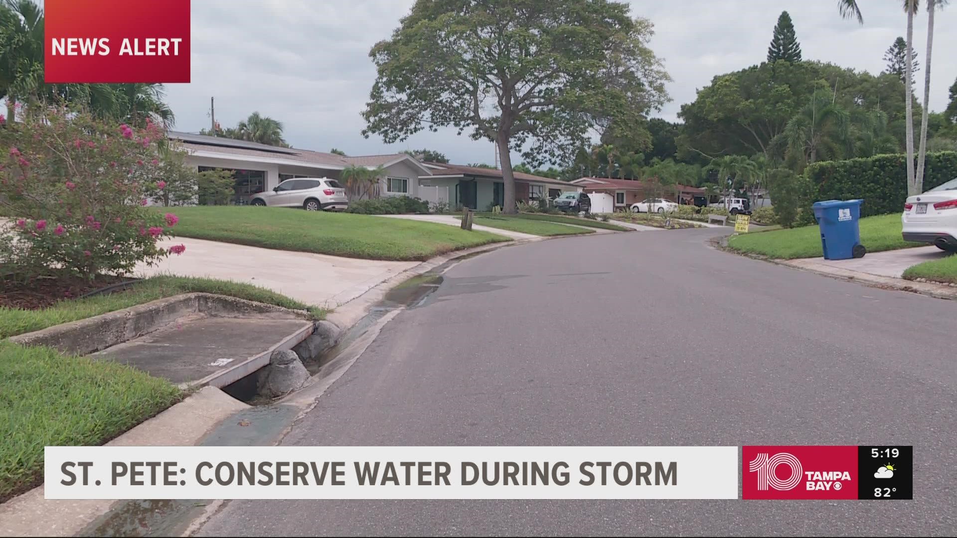 Pinellas and Hillsborough counties have had issues with sewage overflows in previous storms.