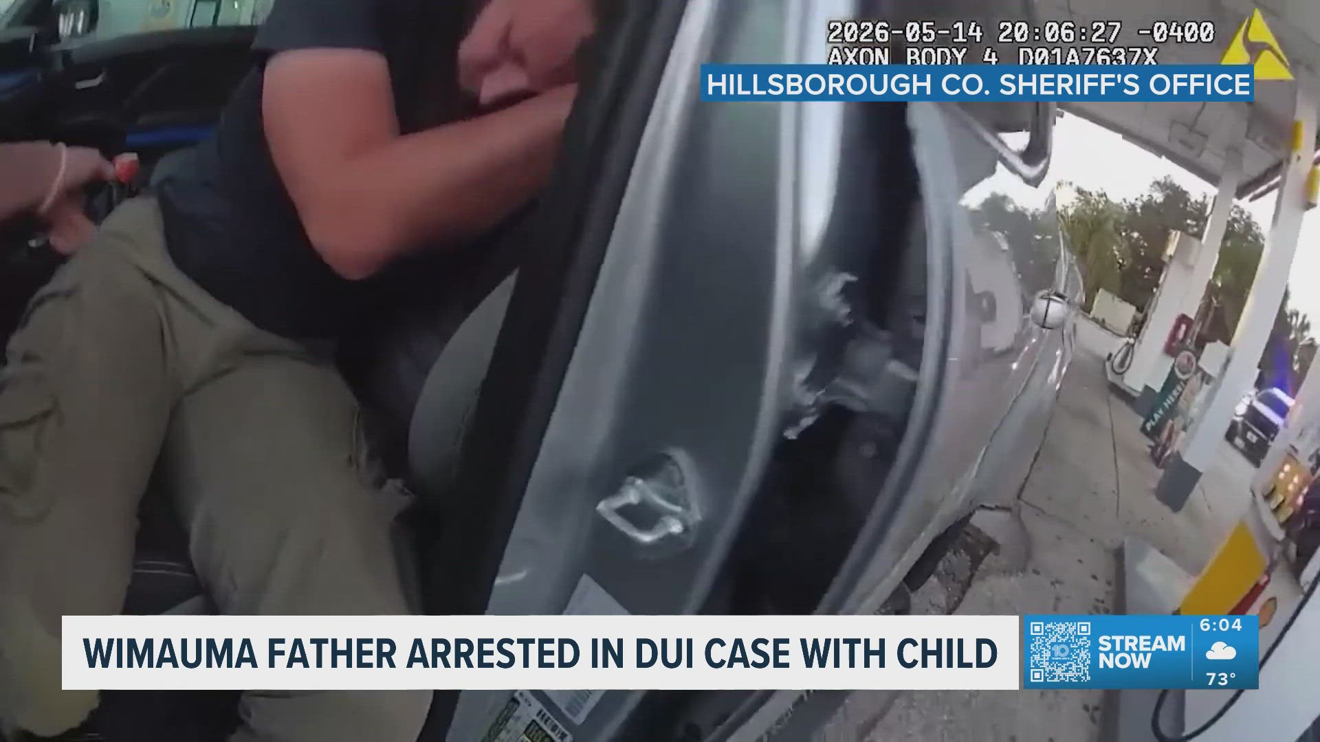 Father arrested for DUI with 5-year-old child in car: HCSO | wtsp.com
