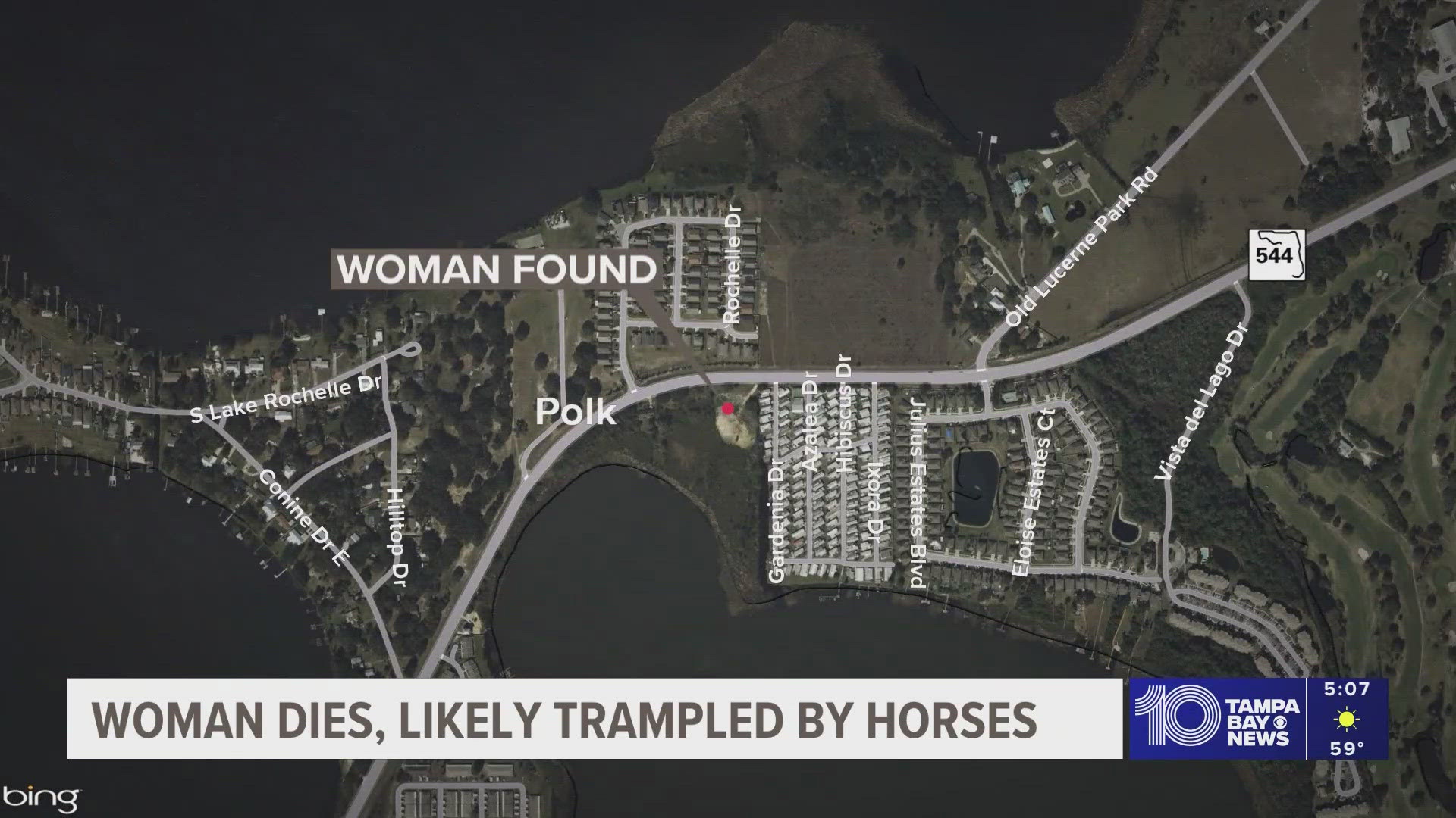 Woman believed to have been fatally trampled by horse in Polk County ...