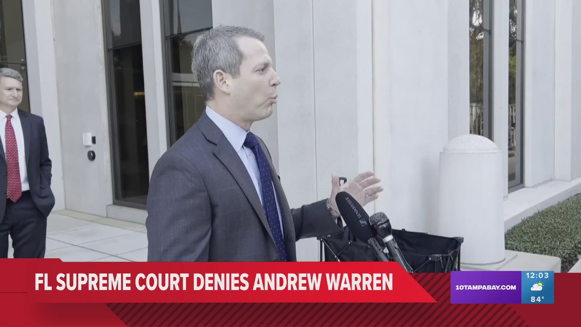 Andrew Warren was suspended by Gov. Ron DeSantis in August 2022 over claims of "neglect of duty."
