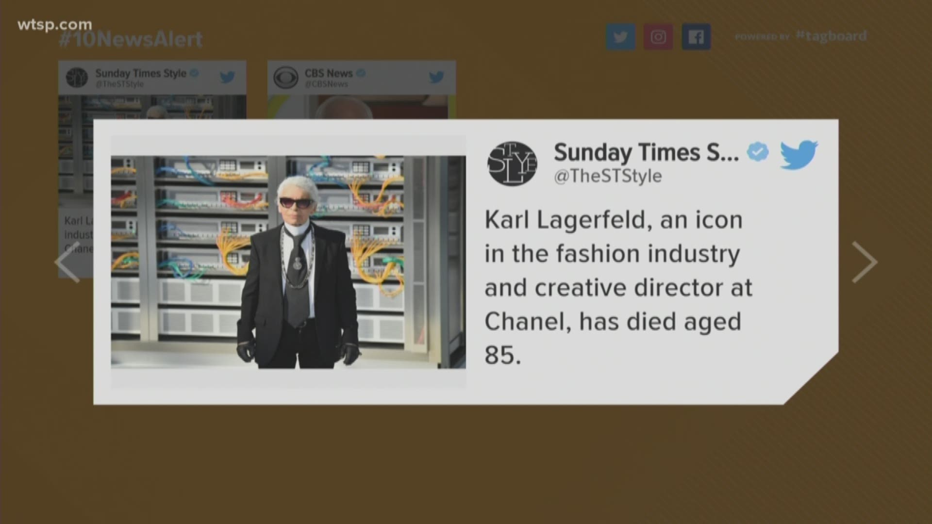 Chanel confirmed that Karl Lagerfeld died early Tuesday.