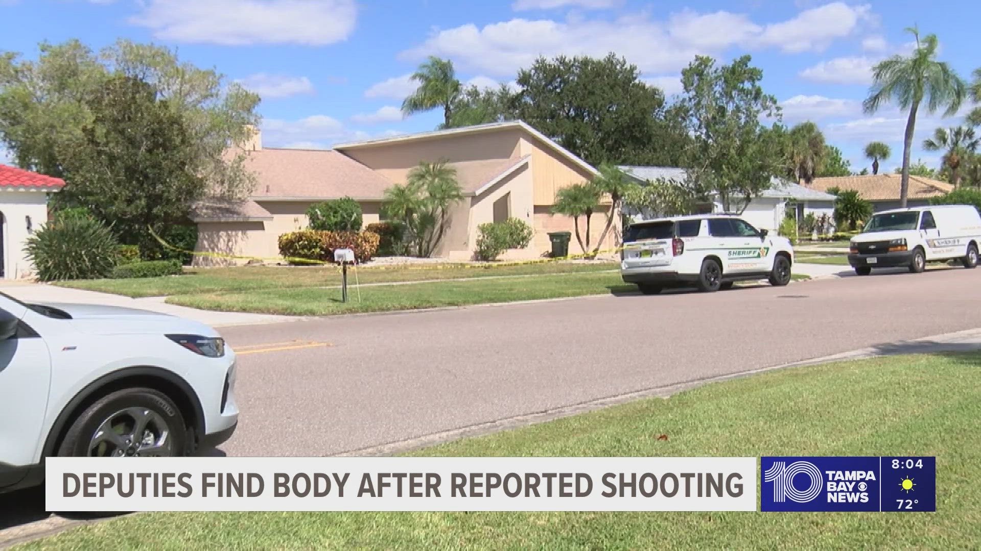 1 dead after reported shooting at Sarasota home