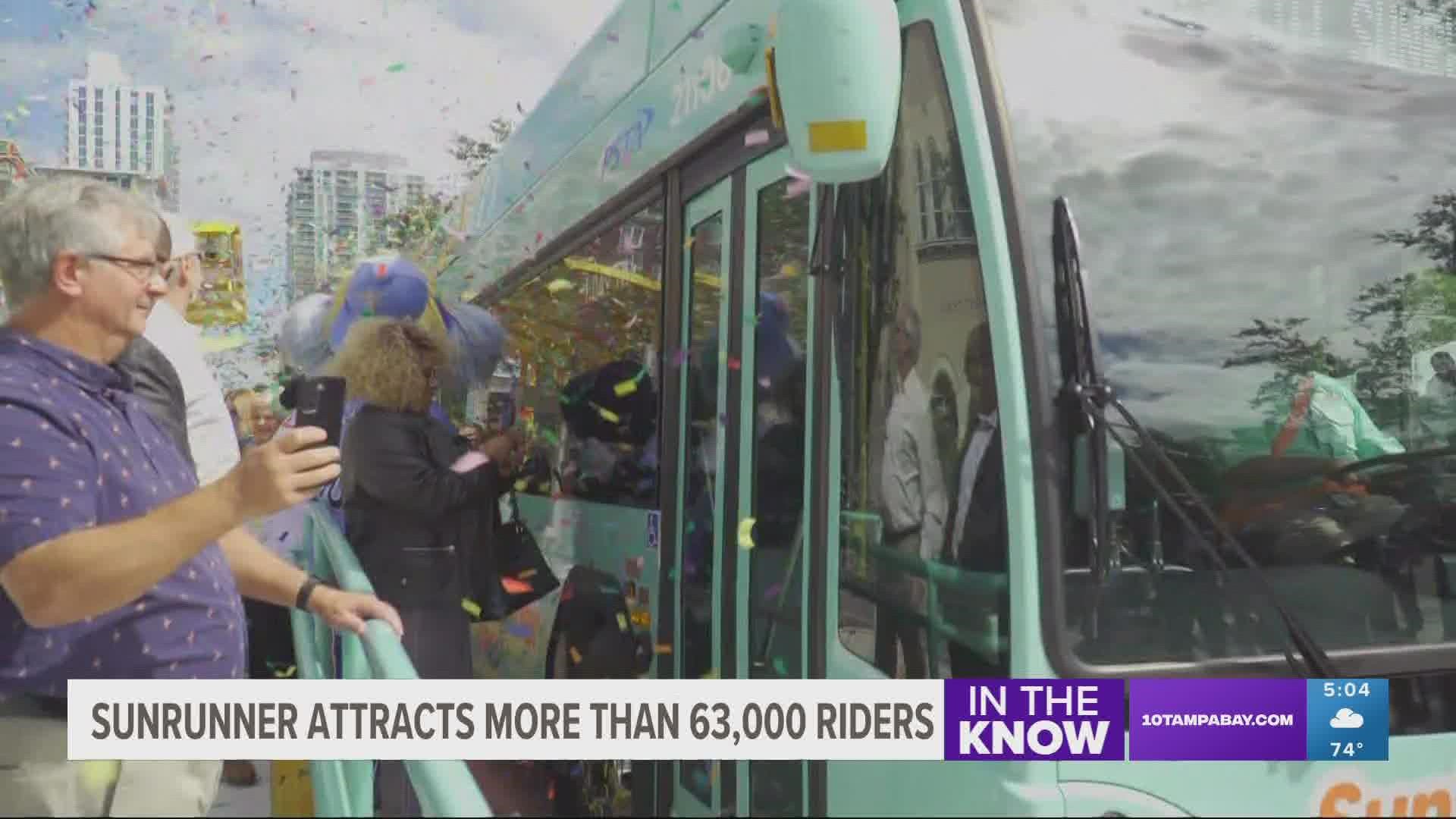 The new premier service will take riders from downtown to St. Pete Beach with limited stops.