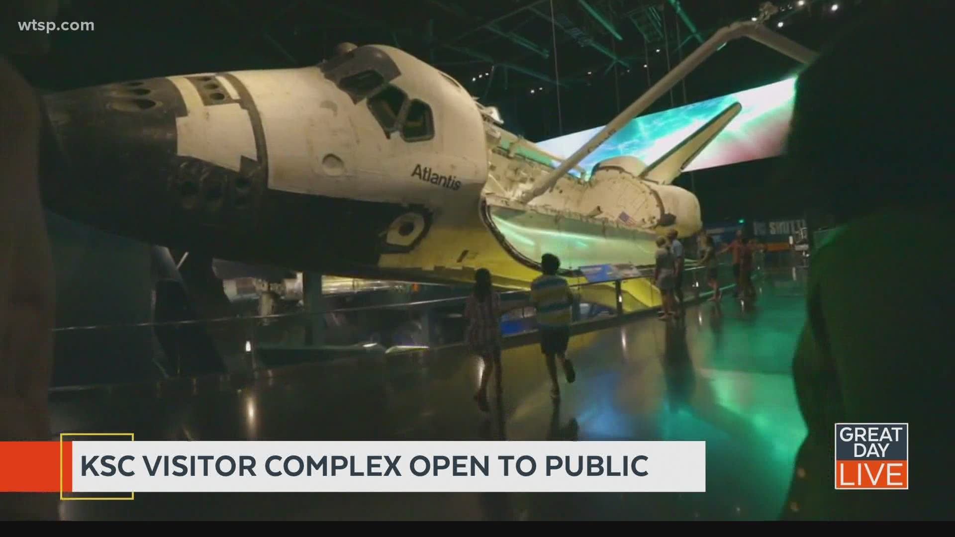KSC Visitor Complex has reopened