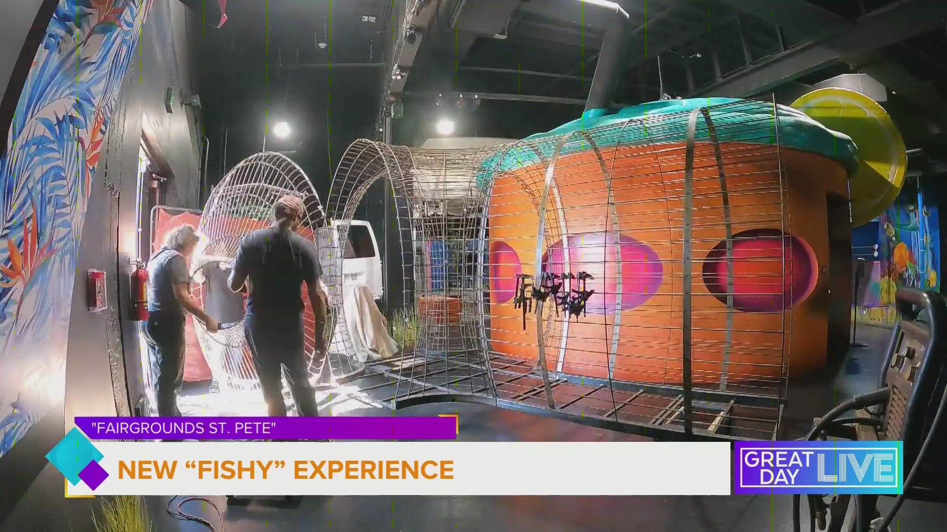 Something fishy, funky and fun is happening at Fairgrounds. GDL got a preview from the St. Pete art house.