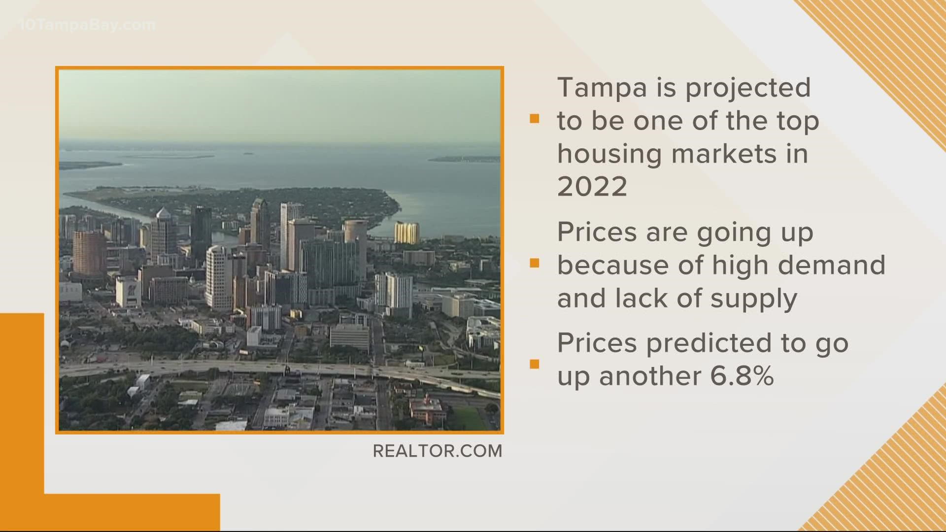 Realtors say it's not just the sunny sky and beautiful beaches that make Tampa a destination.