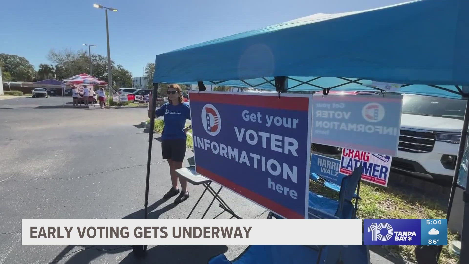 While back-to-back storms have had some influence on the process, local election officials say they're ready to go and are expecting a good turnout for the election.