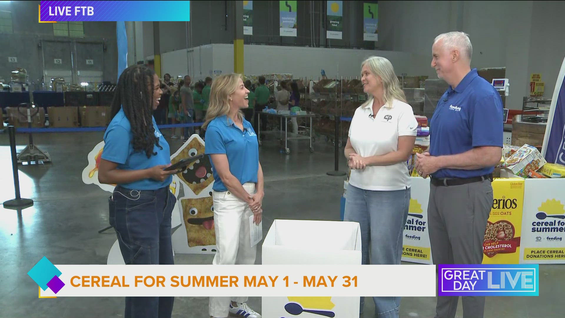 Help feeds kids across Tampa Bay as Feeding Tampa Bay and 10 Tampa Bay kick off Cereal for Summer.