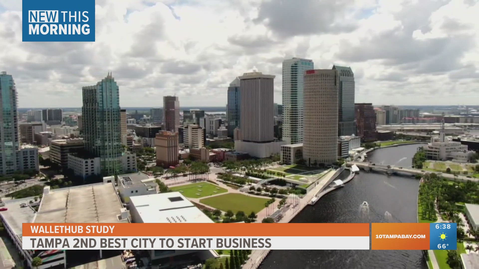 A new study found Tampa ranks among the top big cities to start a business in.