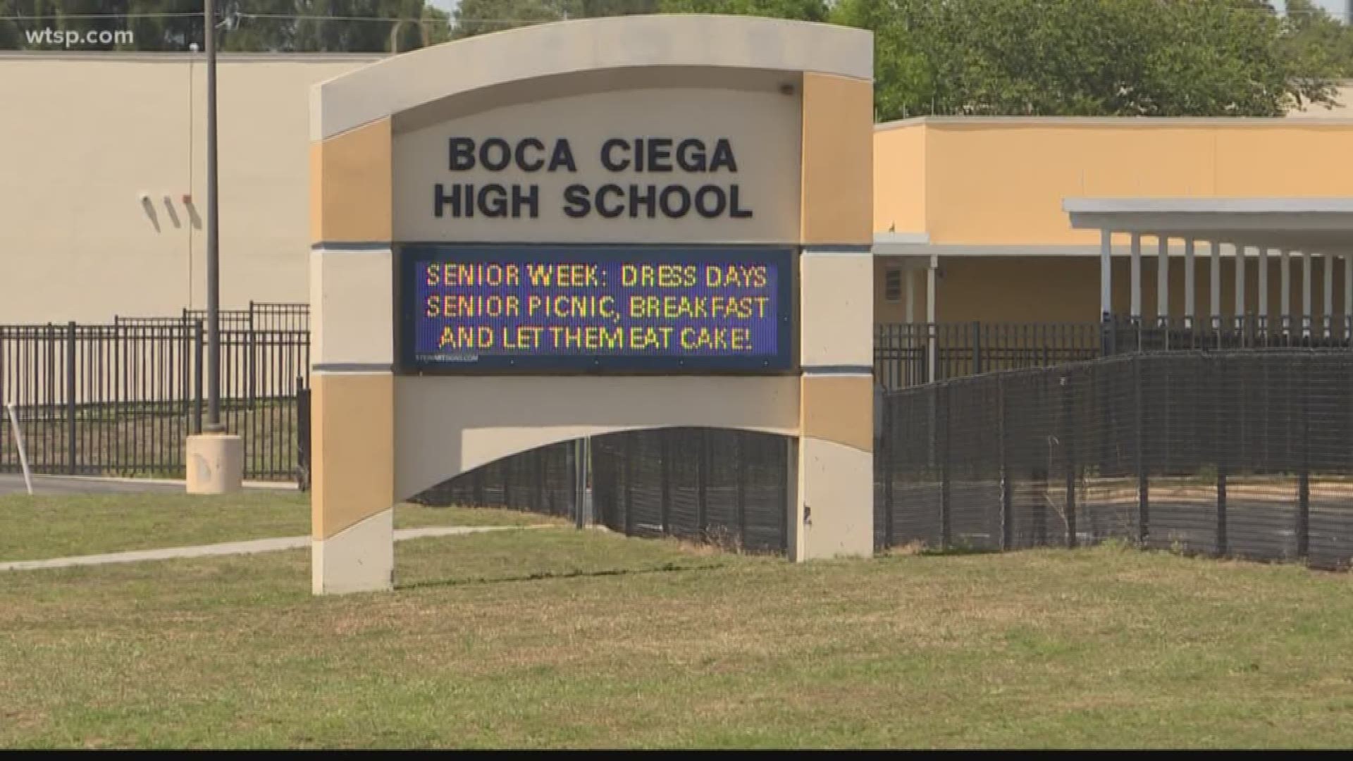 A 17-year-old student was arrested almost immediately after a school resource officer found a loaded, .40-caliber Glock handgun in his backpack.

The Boca Ciega High School student is charged with felony possession of a weapon and ammunition on school property, according to a Gulfport Police Department news release.