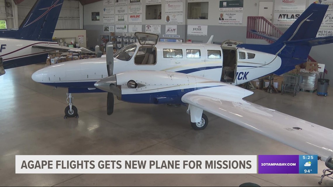 Agape Flights gets new plane for missions