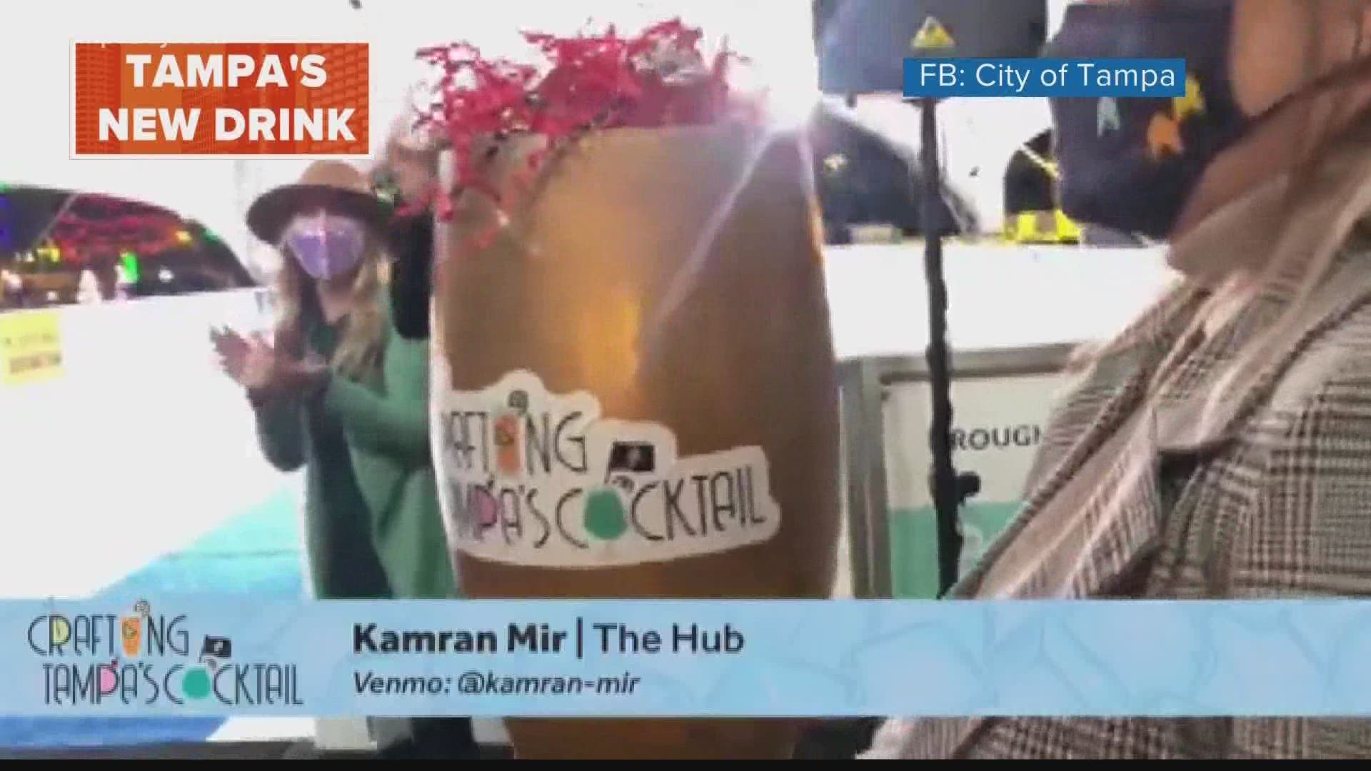 The winning cocktail is 6AM on 7th Avenue, crafted by mixologist Kamran Mir from The Hub.