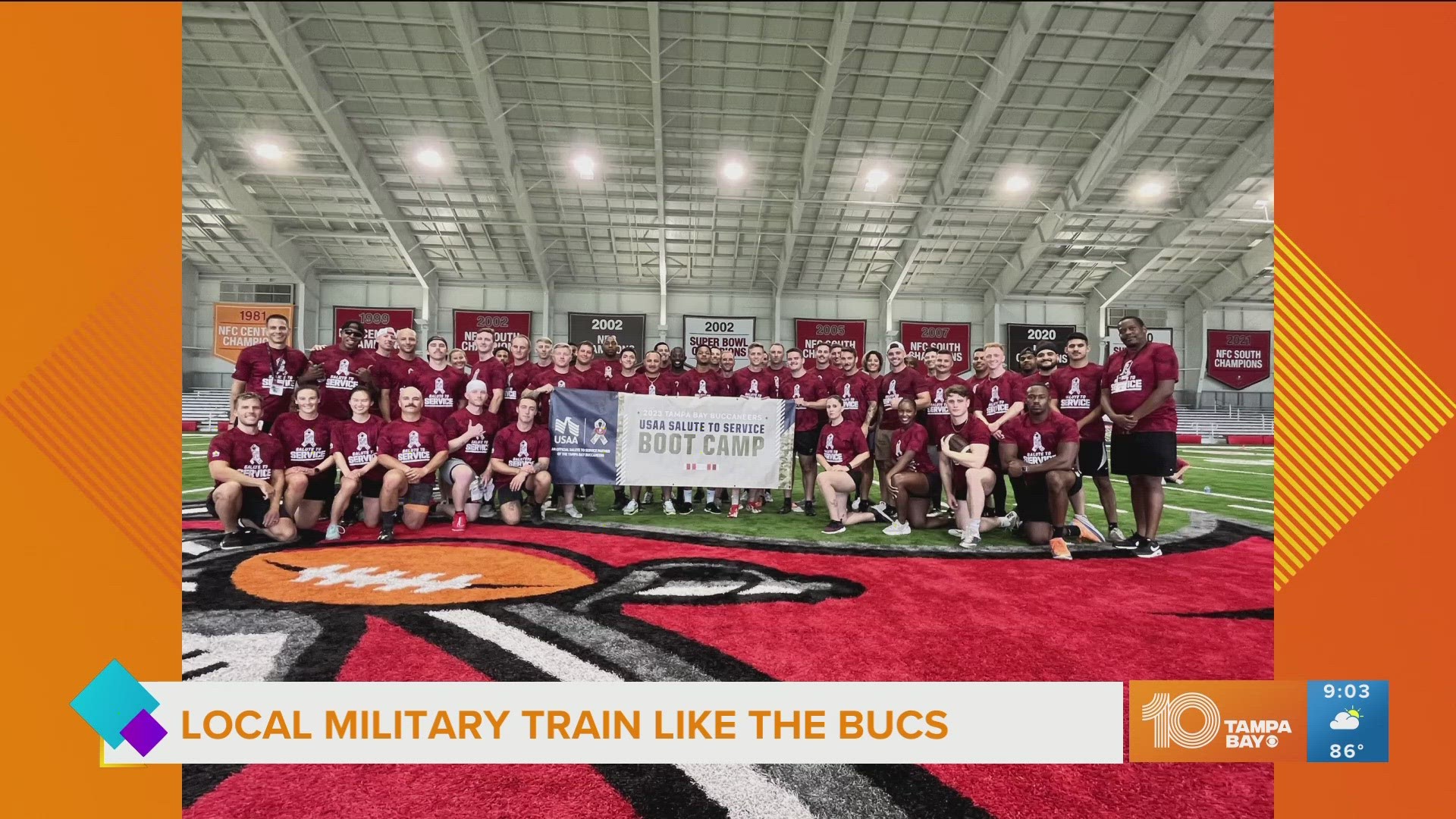 bucs salute to service