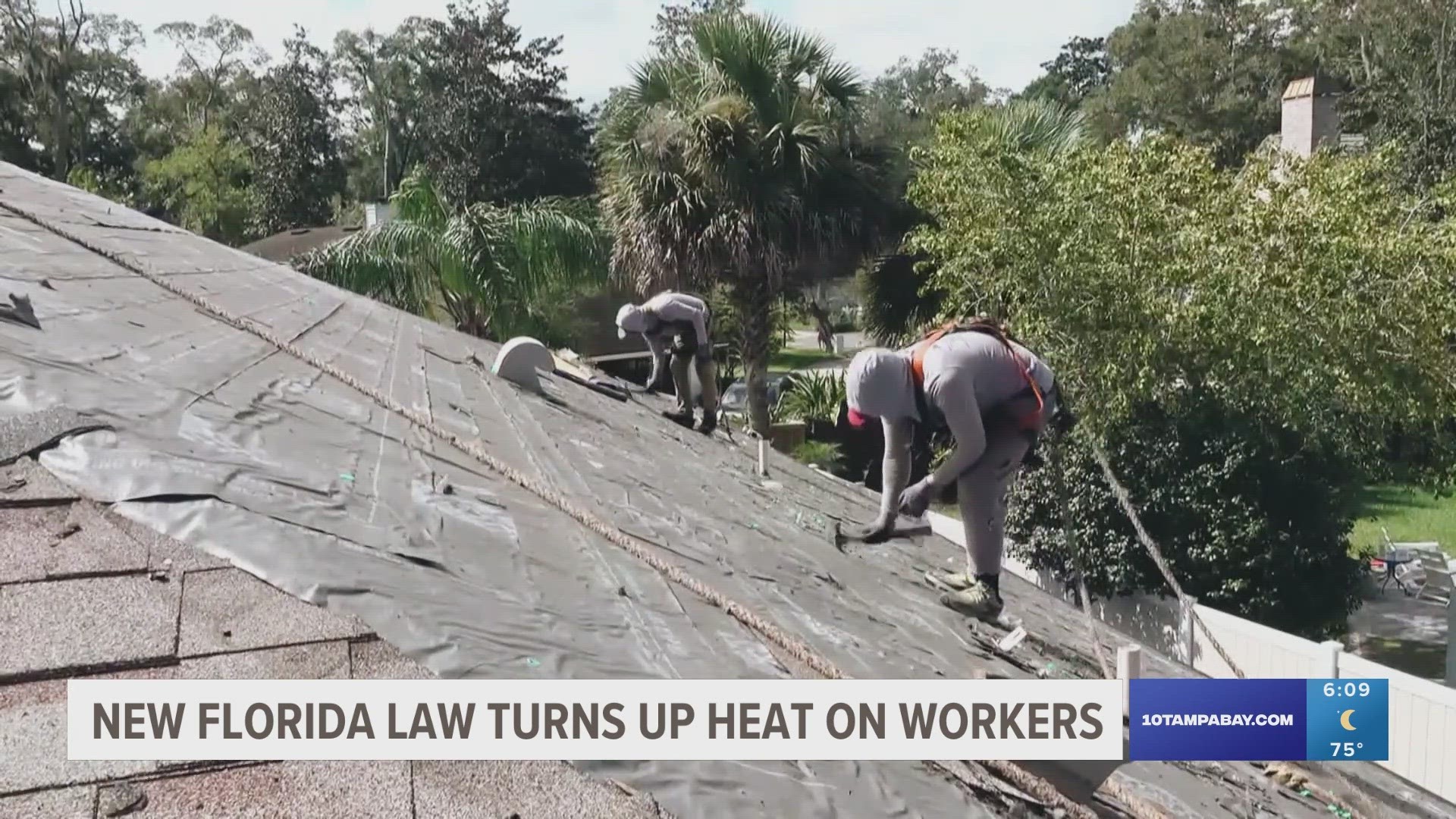Florida does not have any established state-wide heat protections for workers. Instead, the guiding rule is set by OSHA.
