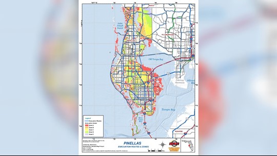 Know your zone: Tampa Bay-area evacuation zones and routes | wtsp.com