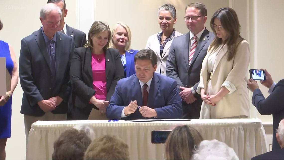 DeSantis signs 'No Patient Left Alone Act' into law | wtsp.com