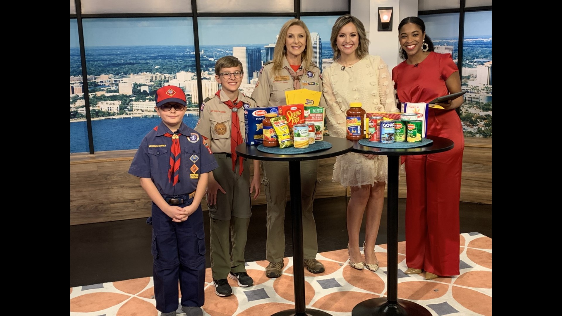 Scouting for Food is an annual food-collection drive, and one of the many service projects the BSA has conducted since 1910.
