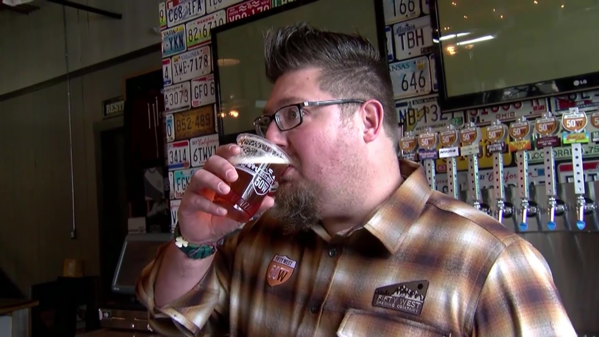 People typically give up beer or alcohol for Lent, but Del Hall says he's only going to drink beer and nothing else.